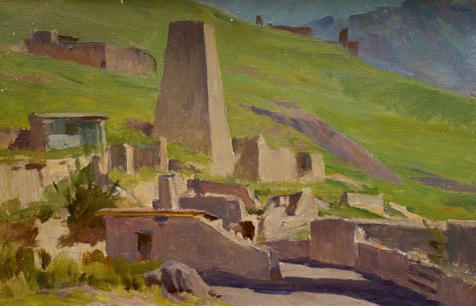 Oil painting Outside the city Chernikov Nikolay Vladimirovich