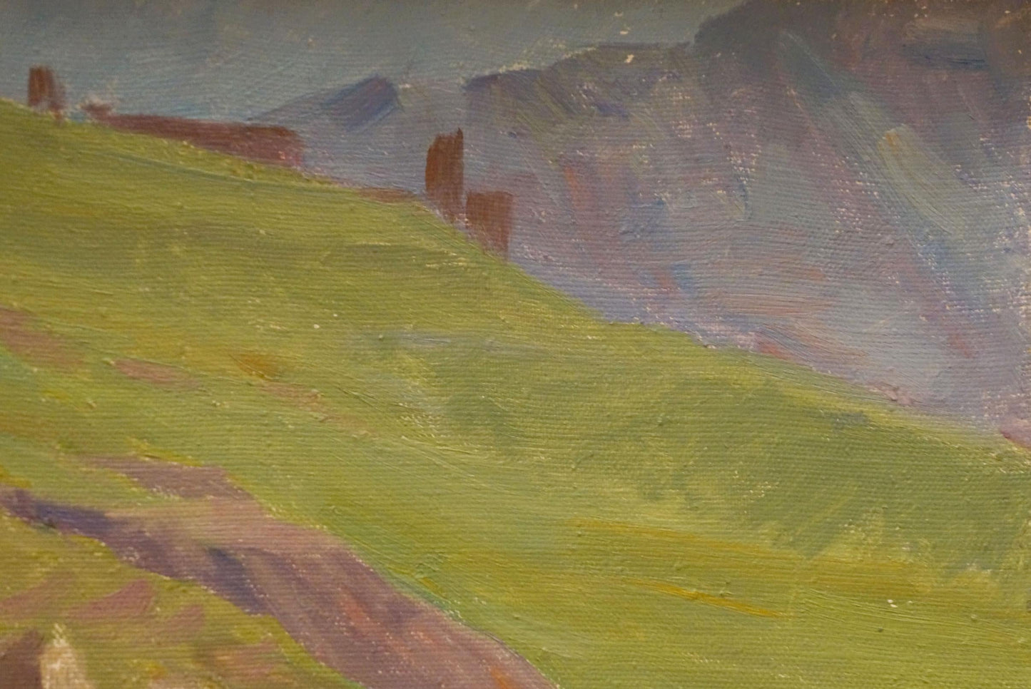 Oil painting Outside the city Chernikov Nikolay Vladimirovich