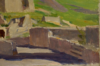 Oil painting Outside the city Chernikov Nikolay Vladimirovich