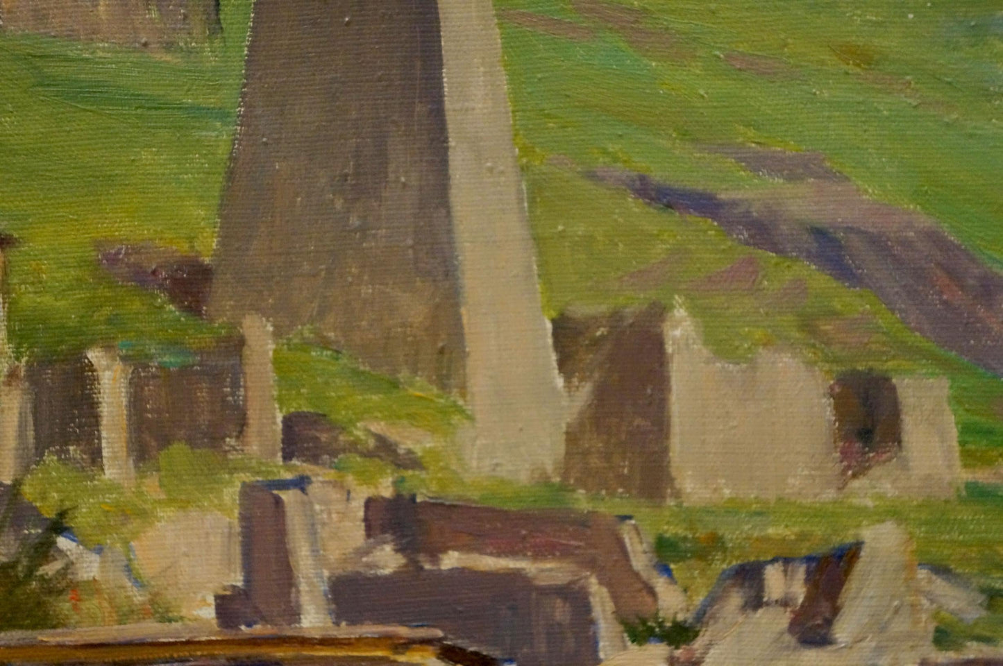 Oil painting Outside the city Chernikov Nikolay Vladimirovich