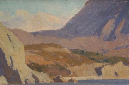 Nikolay Vladimirovich Chernikov's oil painting capturing a Rocky Coast