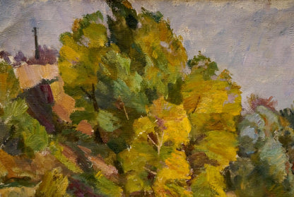 Oil painting On the lake Chernikov Nikolay Vladimirovich