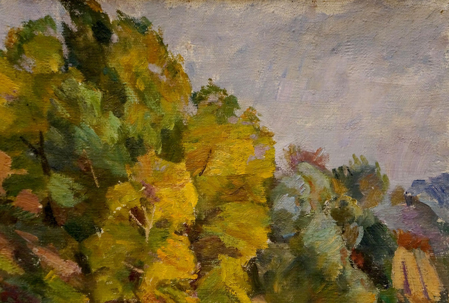 Oil painting On the lake Chernikov Nikolay Vladimirovich