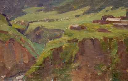 Oil painting Mountain landscape Chernikov Nikolay Vladimirovich
