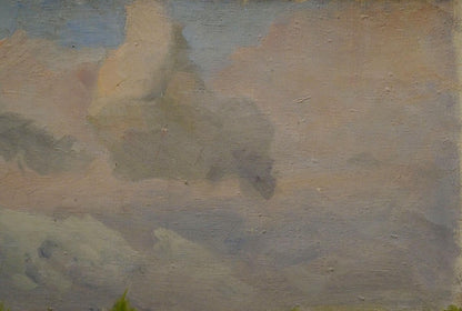 Oil painting After the rain Chernikov Nikolay Vladimirovich