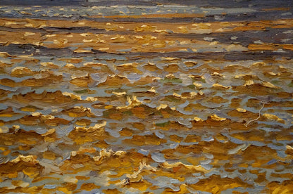 Oil painting Sea evening landscape Nikolay Chernikov