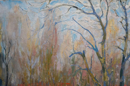 Oil painting Spring day Babentsov Victor Vladimirovich
