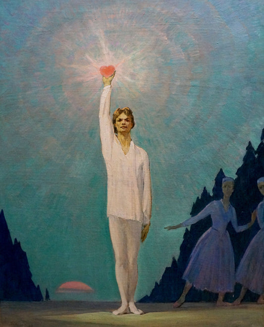 Oil painting Declarations of love Likholet Alexey Kirillovich