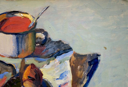 Abstract oil painting Importance Kiyansky Yuri Ivanovich