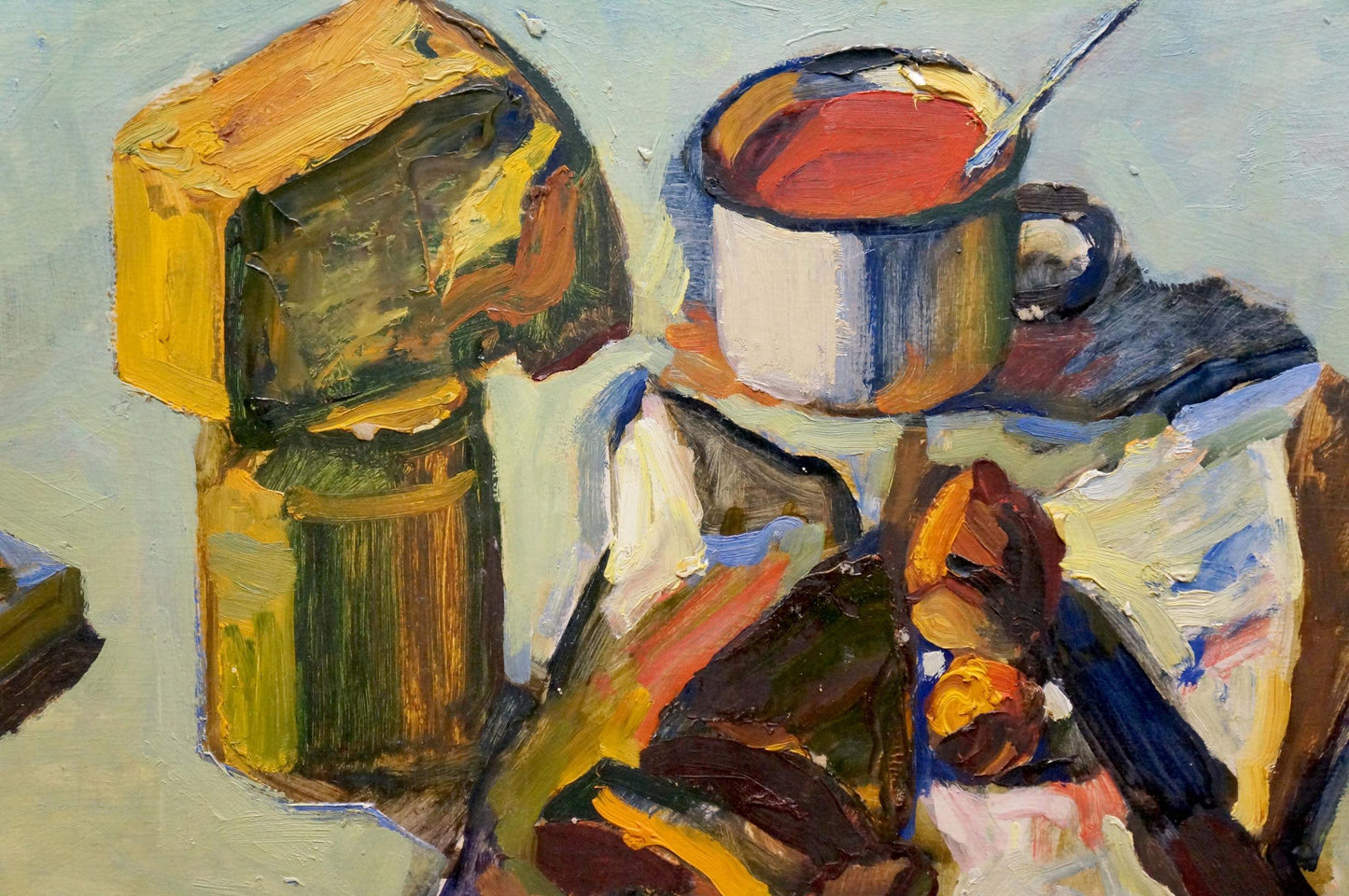 Abstract oil painting Importance Kiyansky Yuri Ivanovich