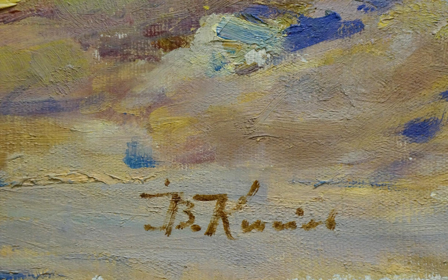 Oil painting Estate Kisel Ivan Gordeevich