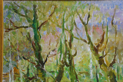 Oil painting Swamp Khitrova Tamara Aleksandrovna