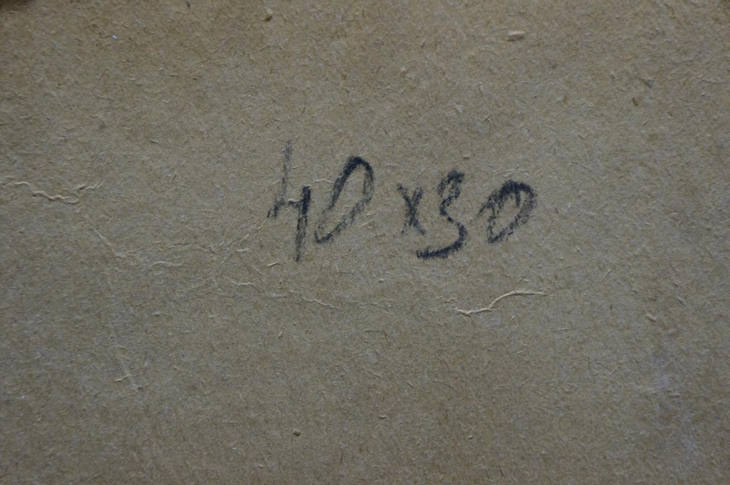 Oil painting In the forest on the outskirts