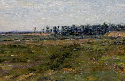 Oil painting Forest landscape Trohimenko Karp Demyanovich