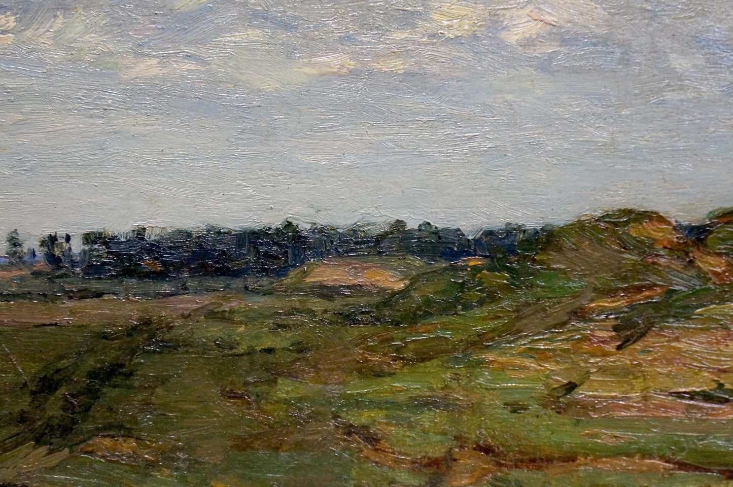 Oil painting Forest landscape Trohimenko Karp Demyanovich