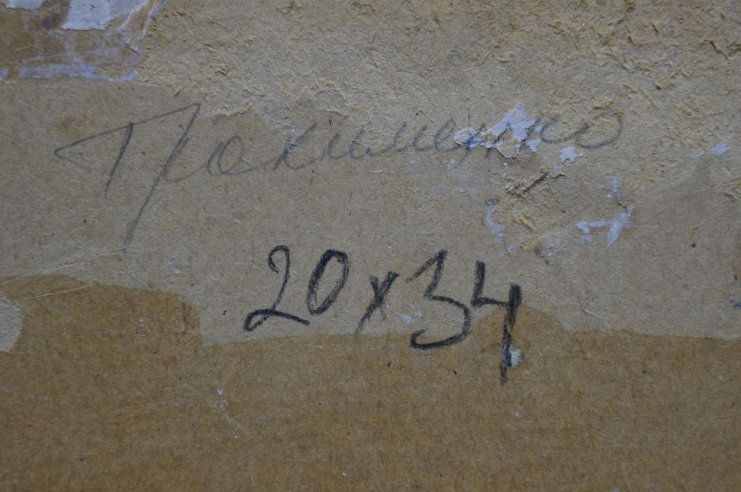 Oil painting Forest landscape Trohimenko Karp Demyanovich