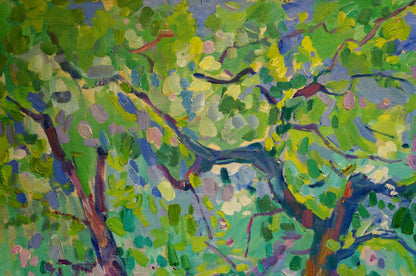 Oil painting Garden Matyushenko Victor Ivanovich
