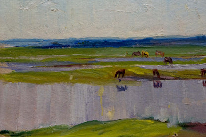 Oil painting Morning has come Beregovaya Zoya Izrailevna