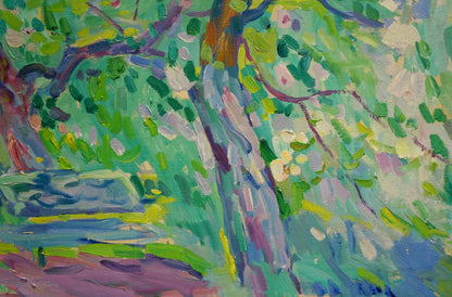 Oil painting Garden Matyushenko Victor Ivanovich