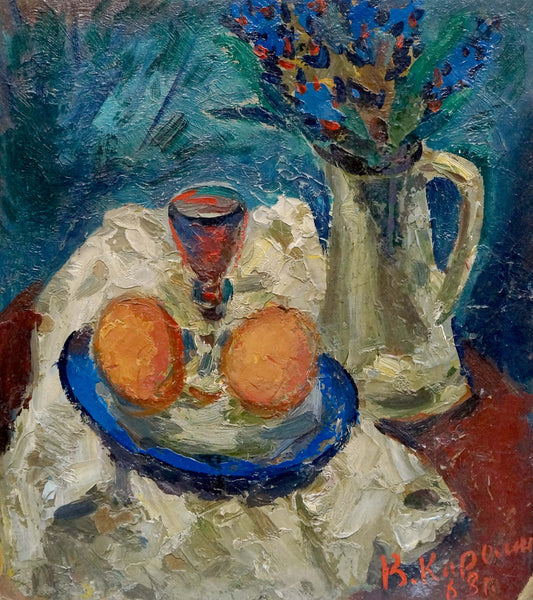 Oil painting Still life Karelin Vyacheslav