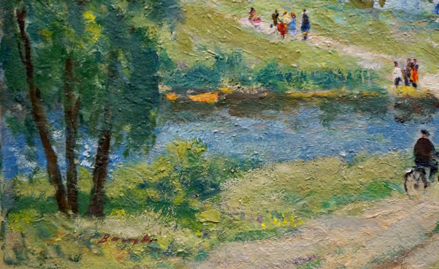 Oil painting Summer Vasetsky Grigory Stepanovich