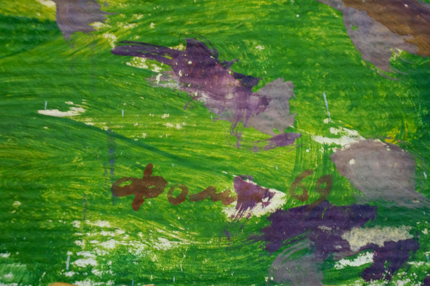 Oil painting At a lake Fomin Anatoly Nikiforovich