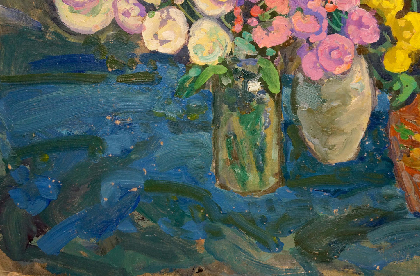 Oil painting Flowers Gaiduk Zinaida Kirillovna