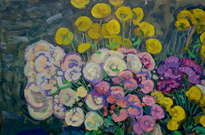 Oil painting Flowers Gaiduk Zinaida Kirillovna