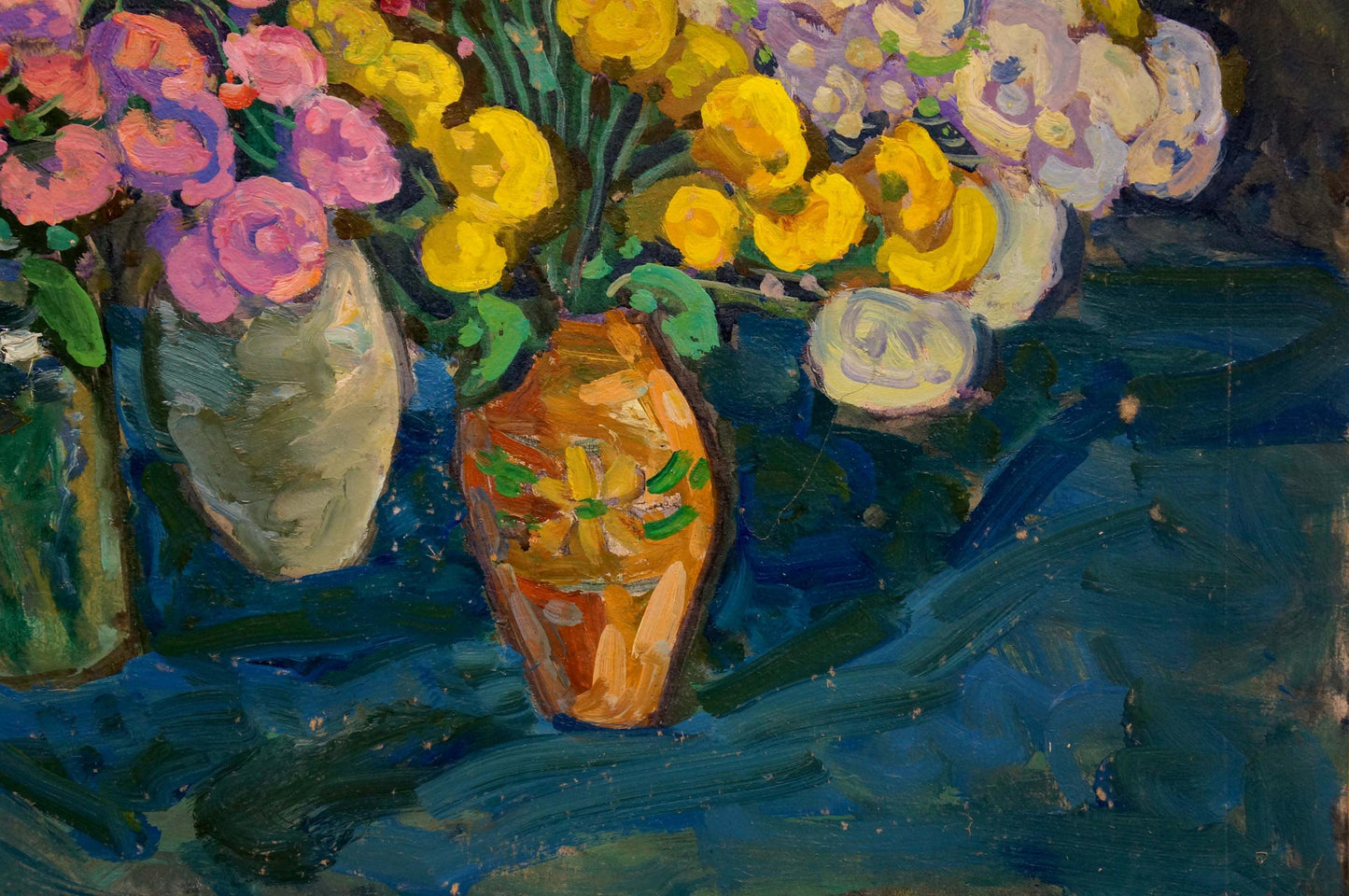 Oil painting Flowers Gaiduk Zinaida Kirillovna