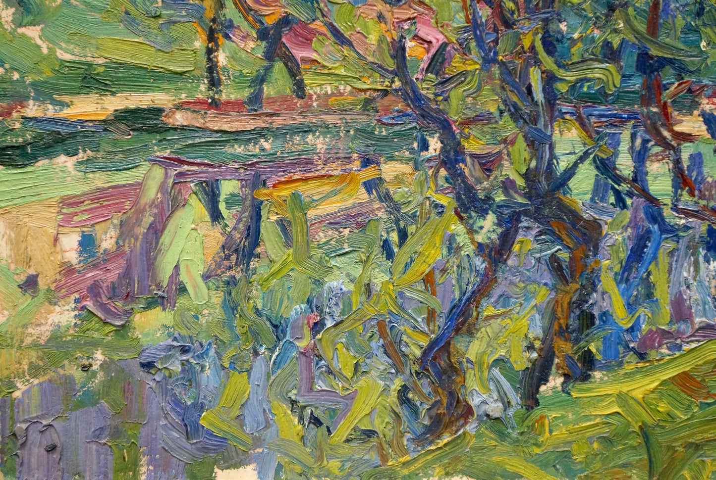 Swamp: an oil painting by Sergey Alexandrovich Dupliy