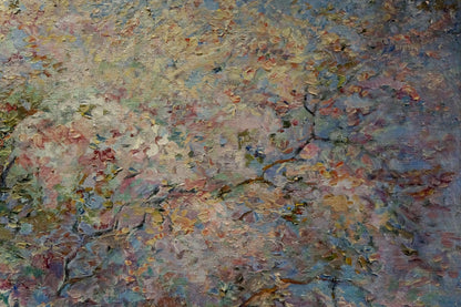 Oil painting Blooming trees Tytarenko Odarka Anatoliivna
