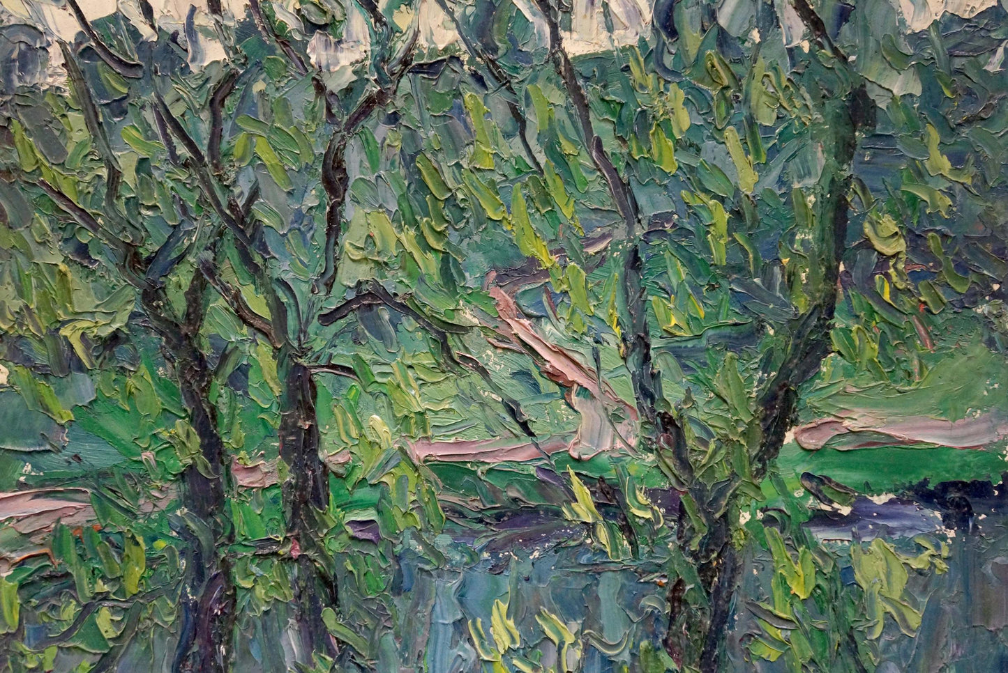 Oil painting Forest landscape Dupliy Sergey Alexandrovich