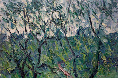 Oil painting Forest landscape Dupliy Sergey Alexandrovich