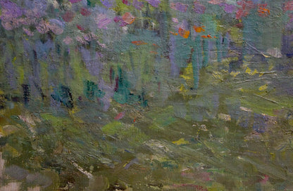 Oil painting Road to the mountains Kapkanets Tamara Nikitichna