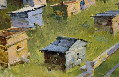 Oil painting Apiary Serbutovsky Andrey Andreevich