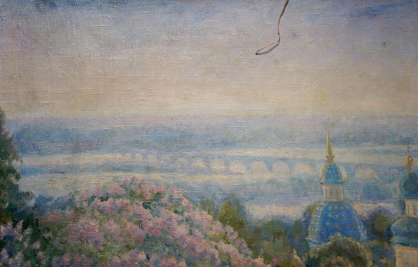 Oil painting Monastery Tytarenko Odarka Anatoliivna