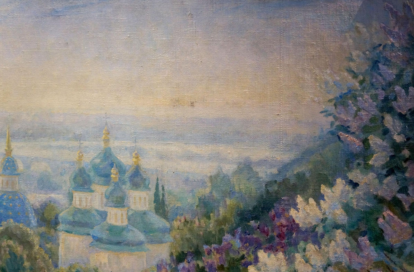 Oil painting Monastery Tytarenko Odarka Anatoliivna