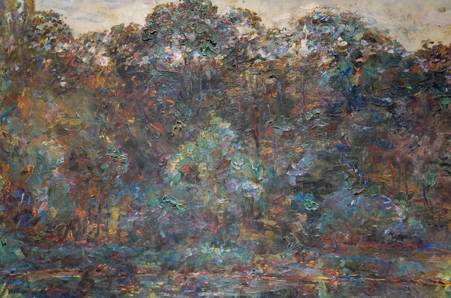 Oil painting It is getting dark Titarenko Maria Anatolyevna