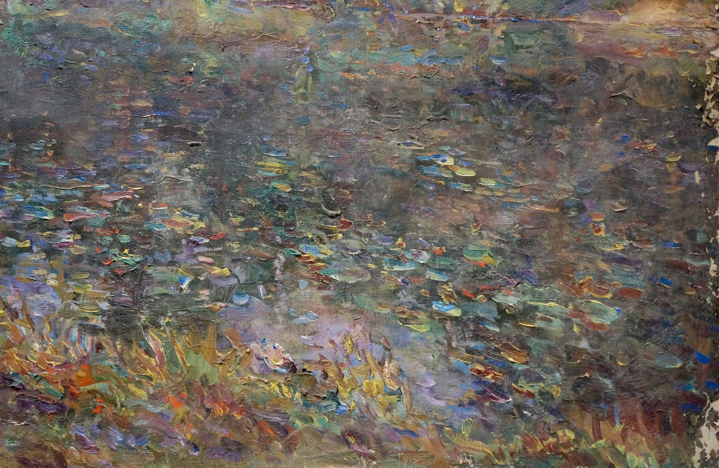 Oil painting It is getting dark Titarenko Maria Anatolyevna