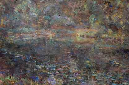 Oil painting It is getting dark Titarenko Maria Anatolyevna