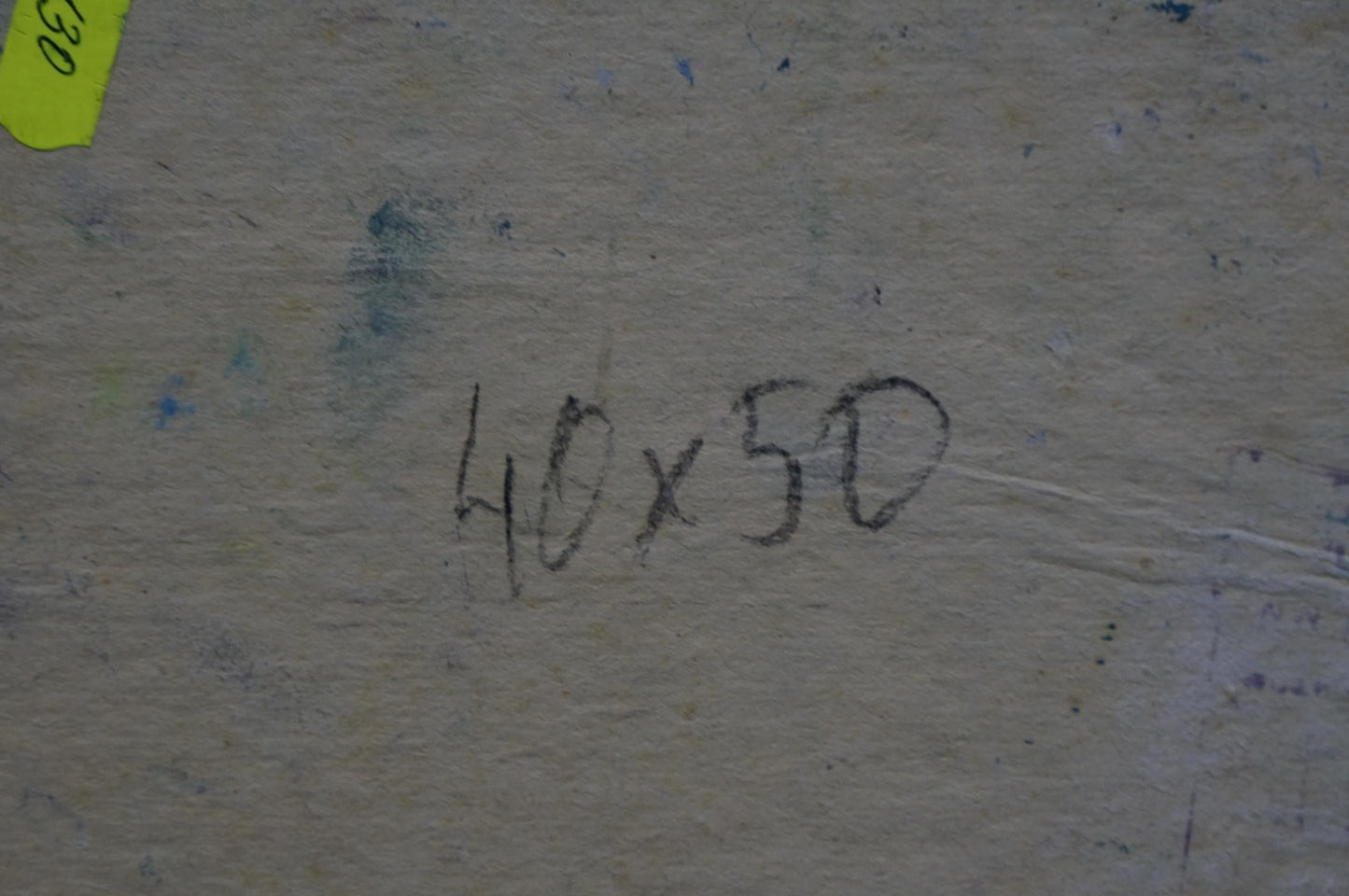 Abstract oil painting Haystacks Sergey Dupliy