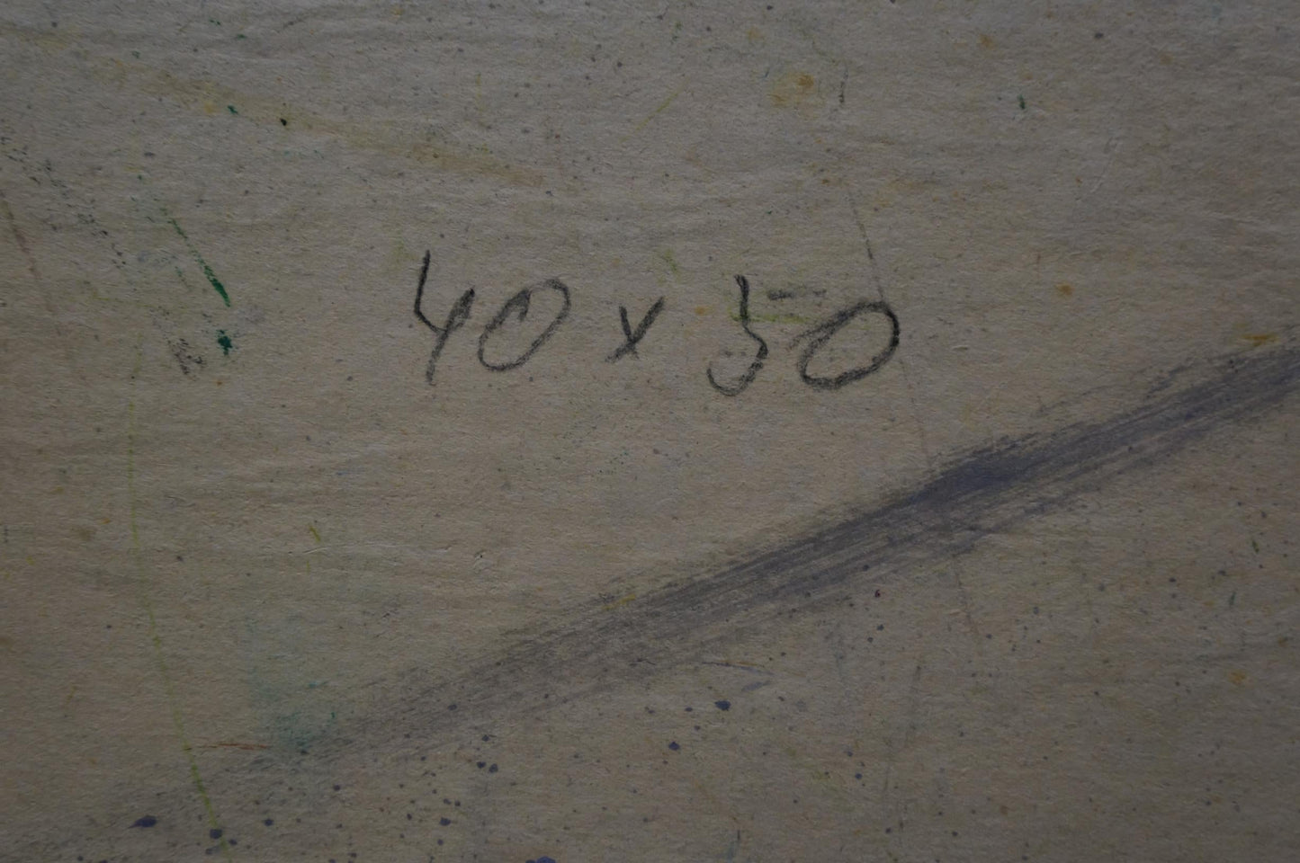 Abstract oil painting Trees bloom Dupliy Sergey Alexandrovich