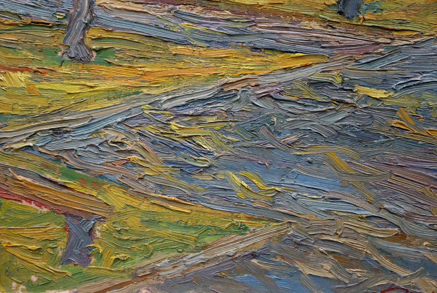 Abstract oil painting Estate Dupliy Sergey Alexandrovich