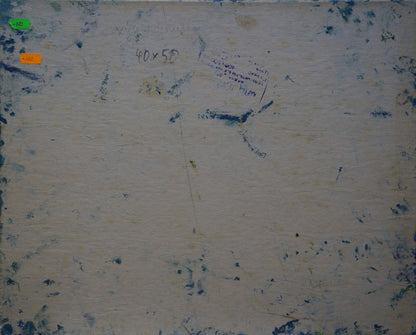 Abstract oil painting Lake landscape Dupliy Sergey Alexandrovich