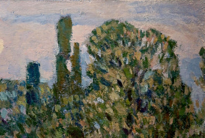 Oil painting After the fair Petro Dorofiyovych Slota