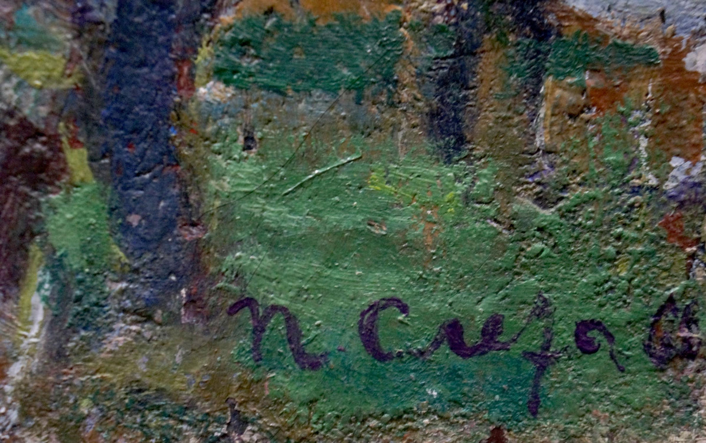 Oil painting After the fair Petro Dorofiyovych Slota