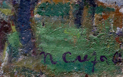 Oil painting After the fair Petro Dorofiyovych Slota