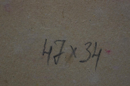 Oil painting Night cityscape Kiyansky Yuri Mikhailovich