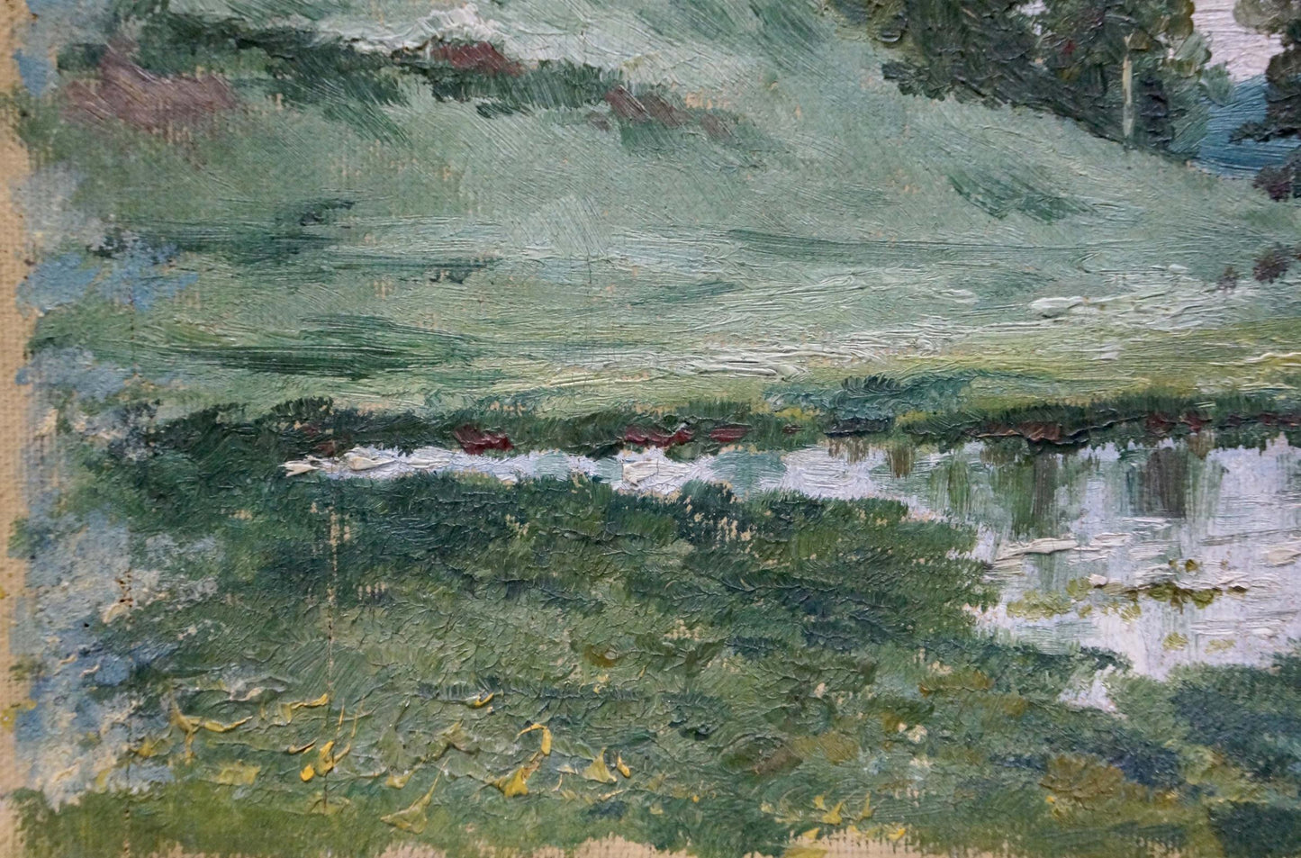 Oil painting After the rain D. Sitomir