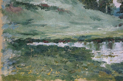 Oil painting After the rain D. Sitomir